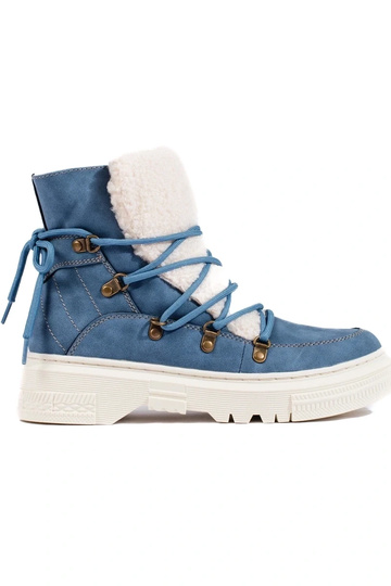 blauw Dames snowboots met...