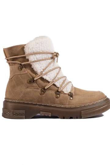 bruine dames snowboots met...