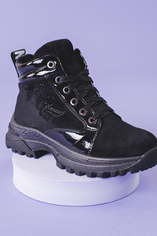 zwarte meisjesschoenen op dikke zool zwarte meisjesschoenen op dikke zool