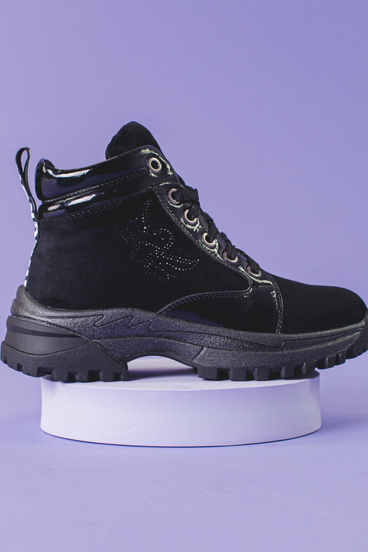 zwarte meisjesschoenen op dikke zool zwarte meisjesschoenen op dikke zool