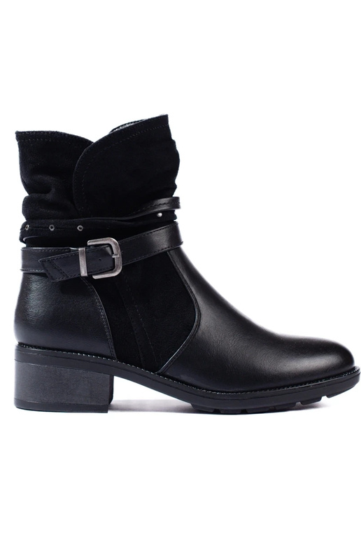 Dameslaarzen met decoratief lint Dameslaarzen met decoratief lint