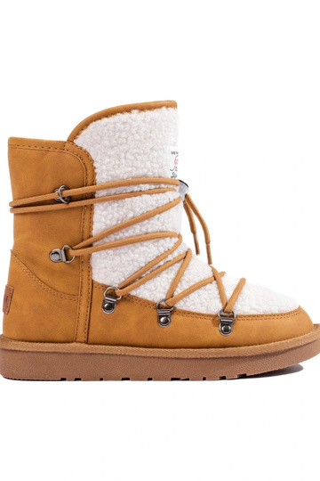 warm camel Dames snowboots