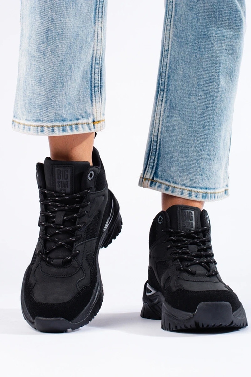 schoenen dames zwart Big star KK274356 schoenen dames zwart Big star KK274356