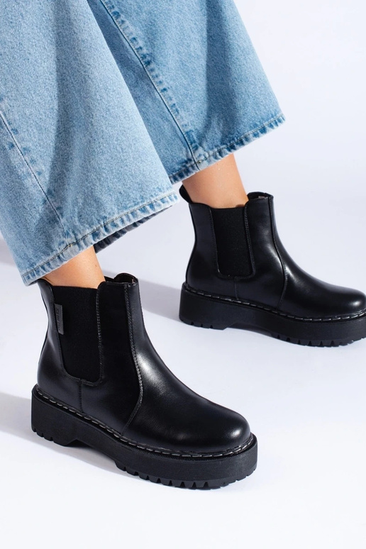 zwart Damesschoenen BIG STAR II274101 zwart Damesschoenen BIG STAR II274101