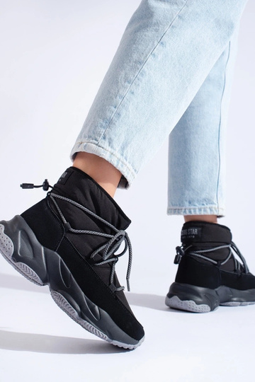 zwarte dames snowboots BIG... 2