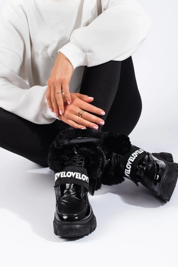 snowboots met elastische... 2