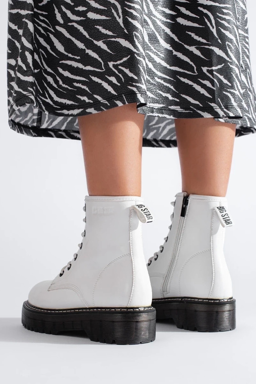 witte laarzen BIG STAR KK274536