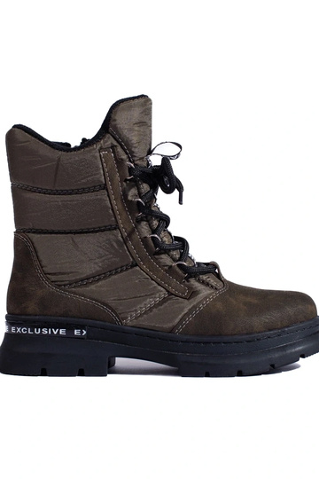 Dames snowboots met veters...
