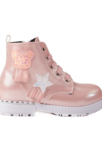 Roze laarzen voor meisjes