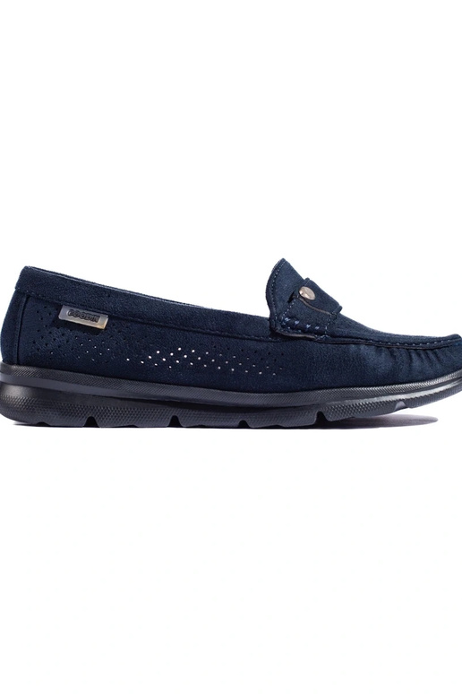 Damesmocassins Shelovet blauwe kleur