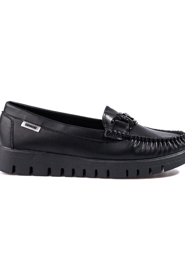 zwarte damesmocassins met...