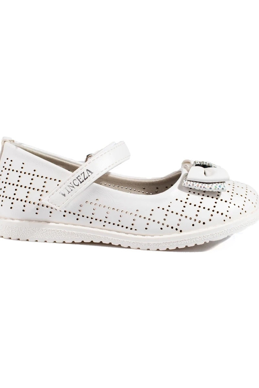 met opengewerkte elementen ballerina...