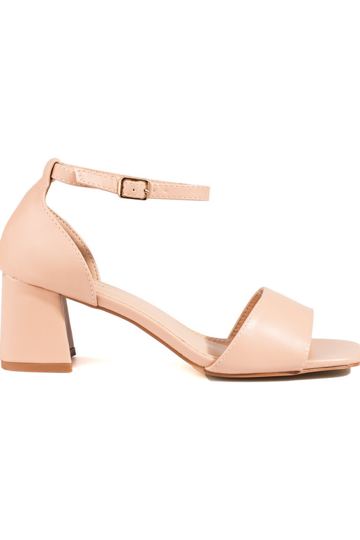 Shelovet sandalen met lage hak in een...