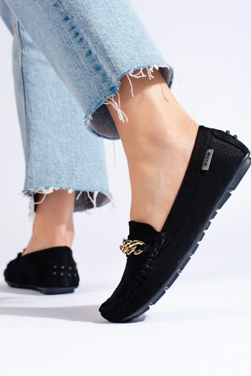 met opengewerkte elementen mocassins... met opengewerkte elementen mocassins...