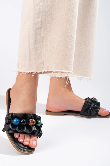 Slippers zwarte kleur Shelovet 2