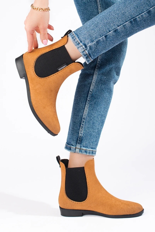 Bruine rubberen schoenen T.Sokolski