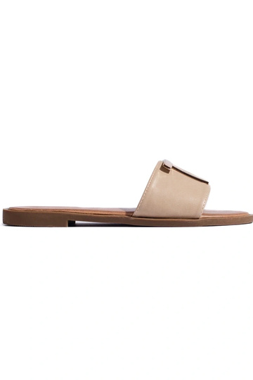 Pantoffels beige Potocki