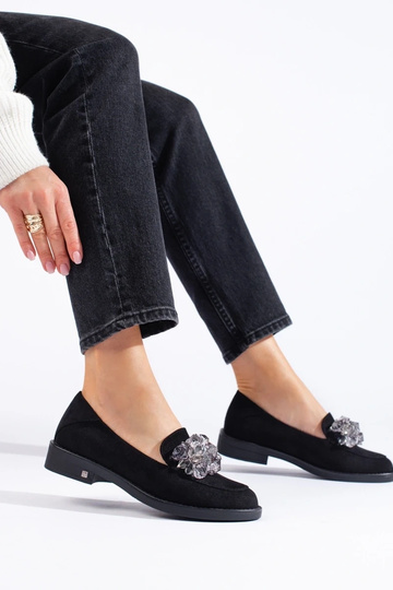 Potocki zwarte suède... 2