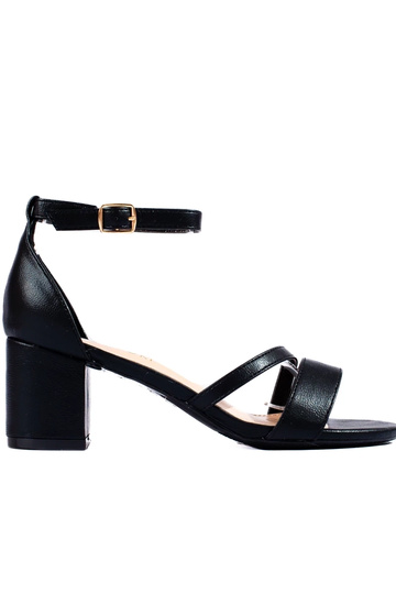 Sandalen met hak Potocki zwart