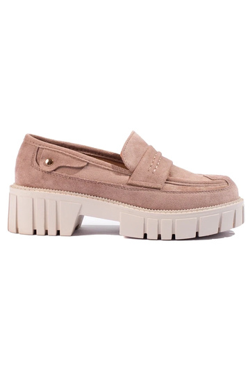 suède mocassins met...