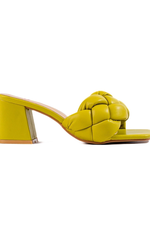 groene pantoffels Shelovet groene pantoffels Shelovet