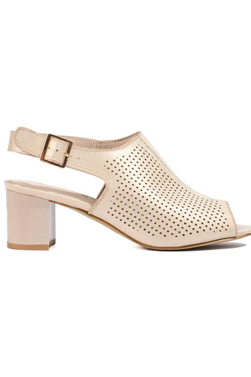 Shelovet suède sandalen