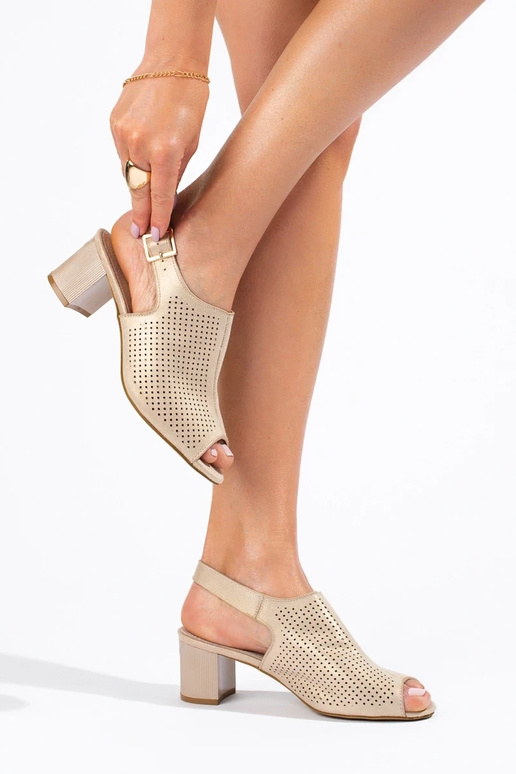 Shelovet suède sandalen Shelovet suède sandalen