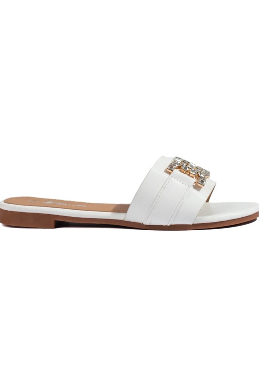 witte pantoffels Shelovet witte pantoffels Shelovet