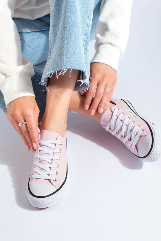 Roze Vico klassiek model sneakers Roze Vico klassiek model sneakers