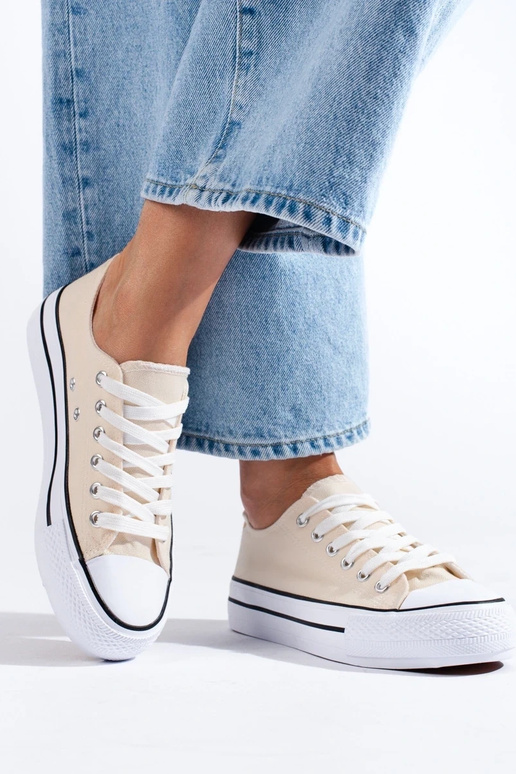 schoenen beige Shelovet