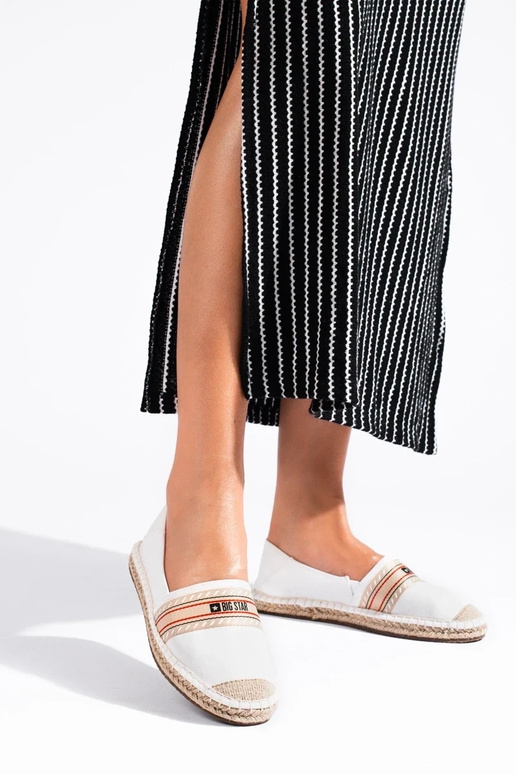 witte espadrilles BIG STAR LL274893