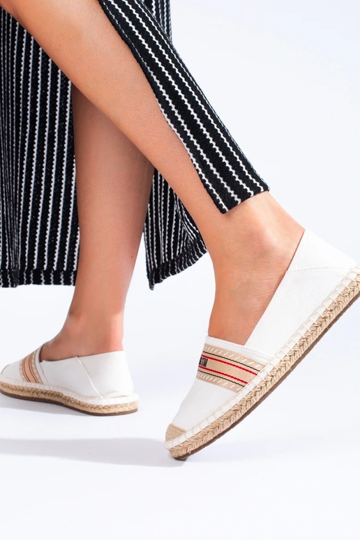 witte espadrilles BIG STAR LL274893
