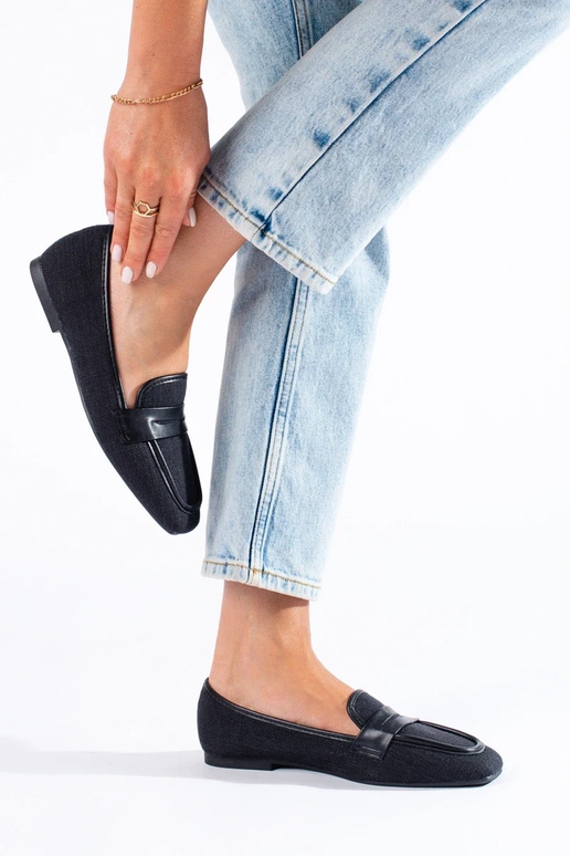 Mocassins in zwart Shelovet Mocassins in zwart Shelovet