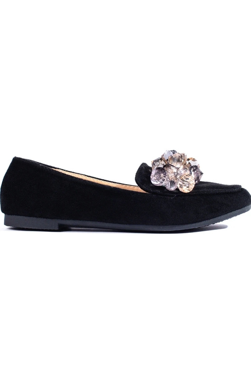 zwarte suède herenschoenen versierd...