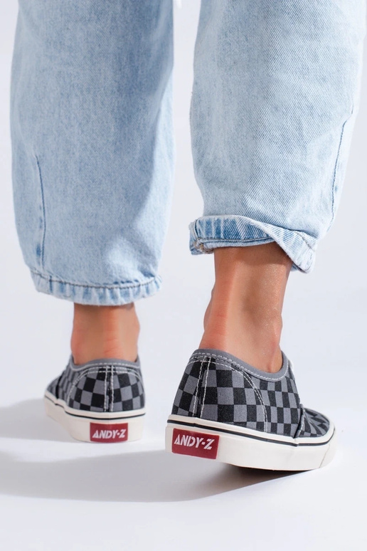 Zwarte en grijze schoenen Shelovet