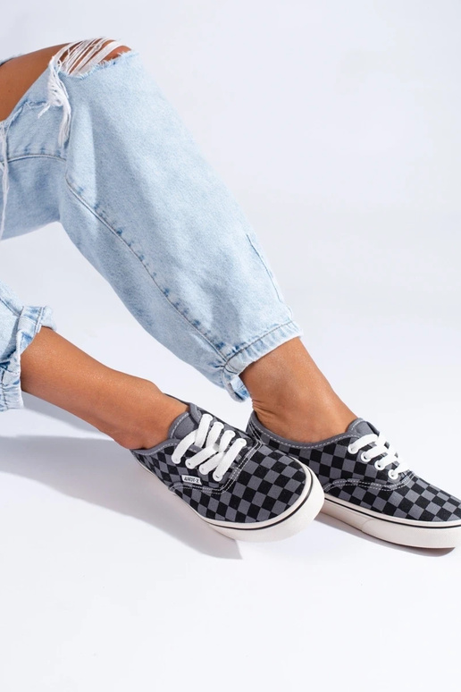 Zwarte en grijze schoenen Shelovet