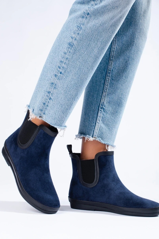 suède rubberen laarzen geïsoleerd... suède rubberen laarzen geïsoleerd...