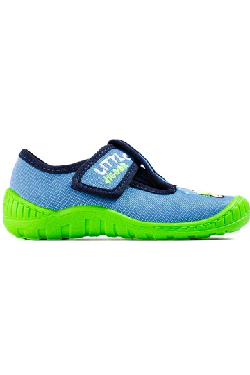 blauwe pantoffels Shelovet