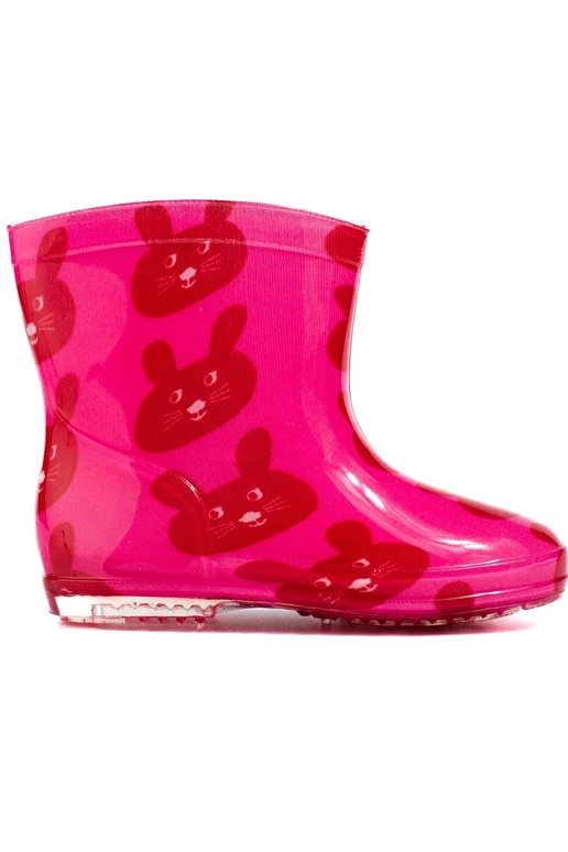 Roze rubberen kinderschoenen Shelovet