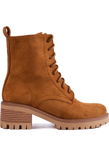 bruine damesschoenen met...