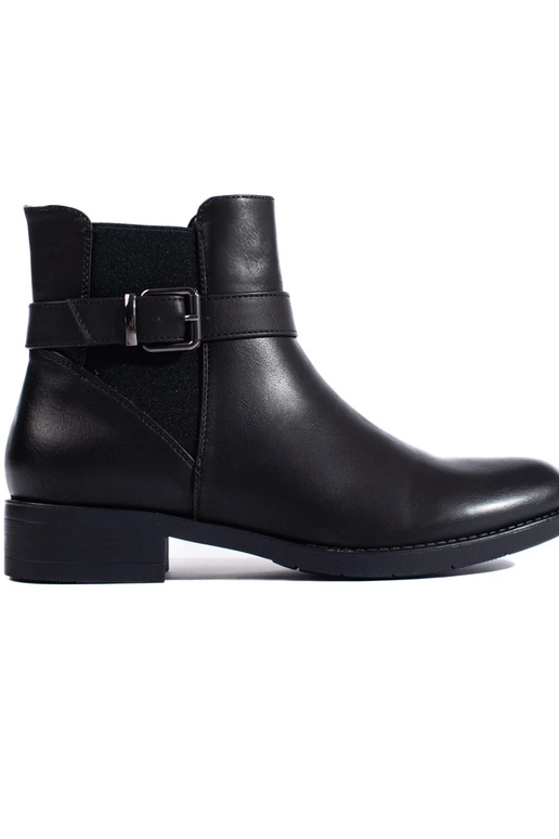 Zwarte damesschoenen met elastische... Zwarte damesschoenen met elastische...