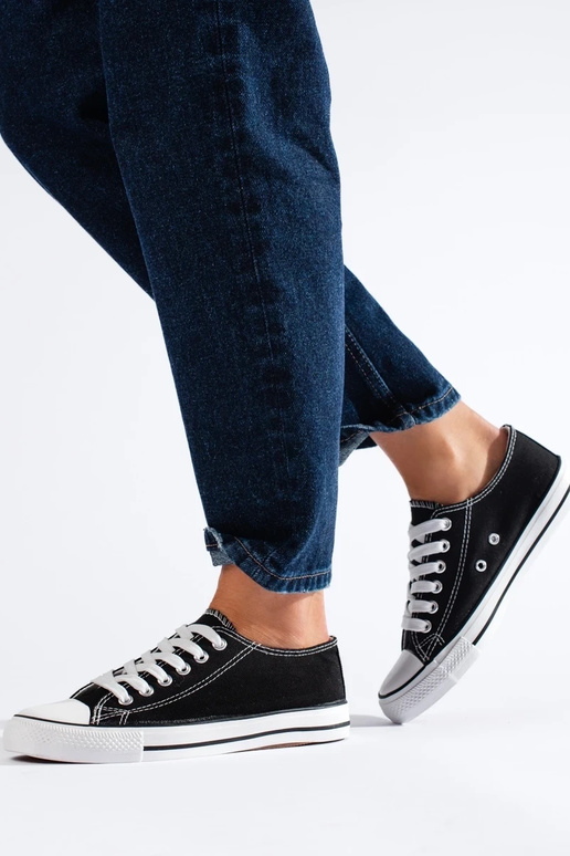 Zwarte Shelovet schoenen van een... Zwarte Shelovet schoenen van een...