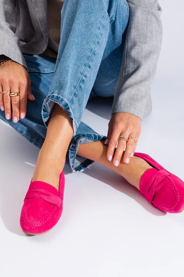 gemaakt van suède... 2