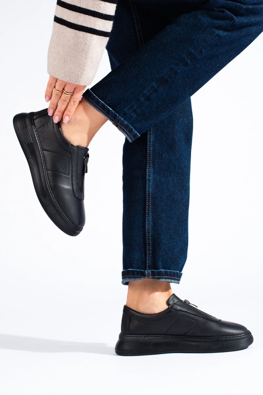 zwarte dames enkellaarzen T.Sokolski