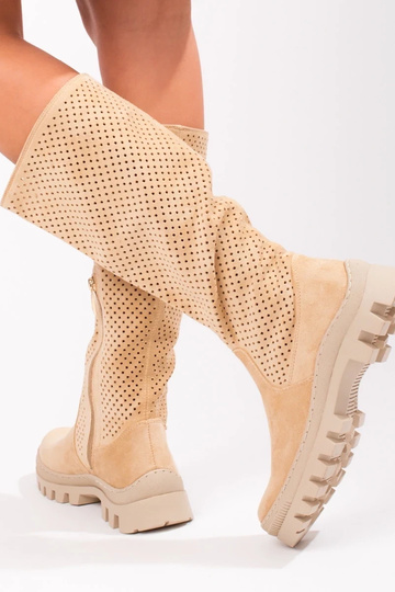 Potocki opengewerkte suède... 2