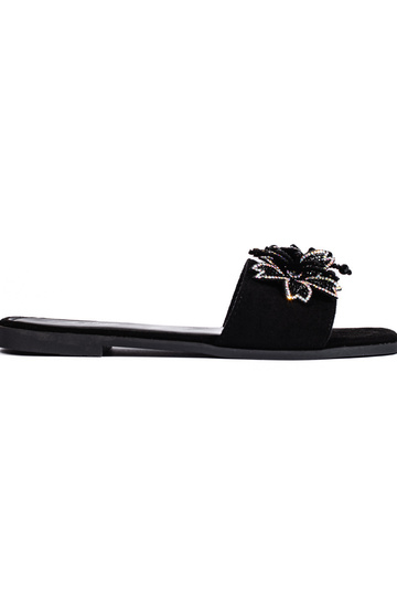 zwarte pantoffels