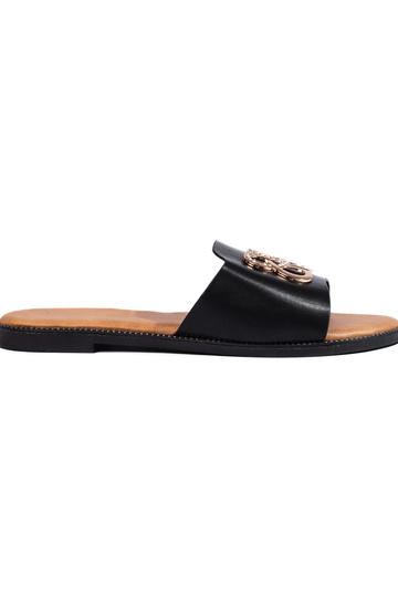 zwarte pantoffels