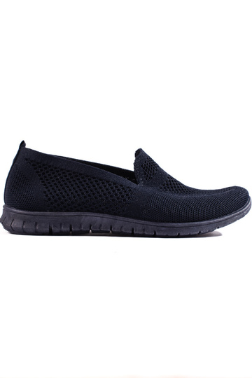 Blauwe instapschoenen van...