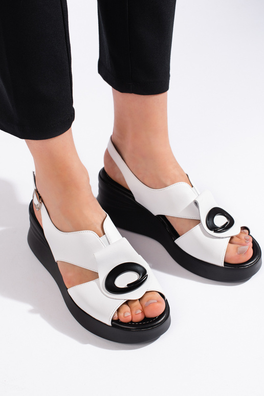 sandalen in witte kleur