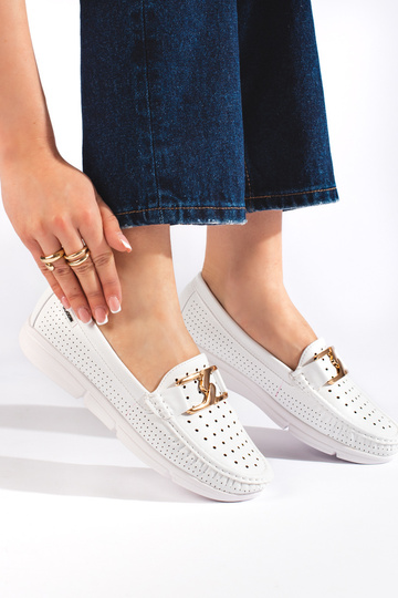witte damesmocassins 2